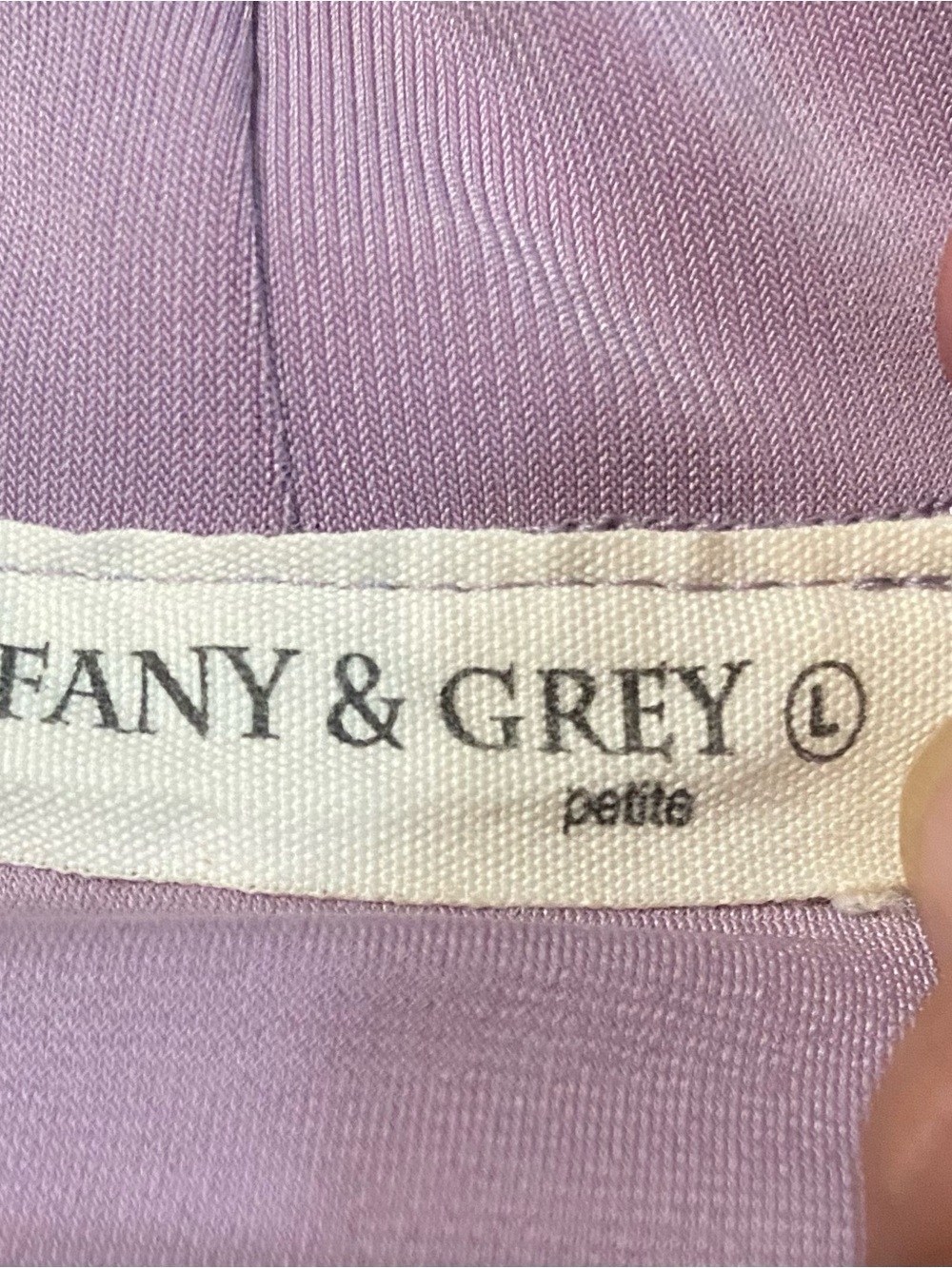 Petite Lavender Women’s Top
